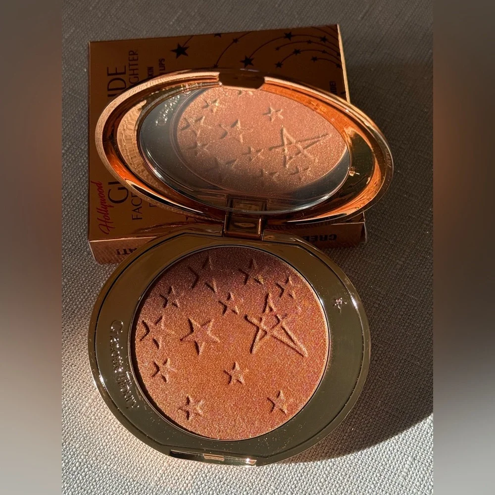 Charlotte Tilbury Hollywood Glow Glide Highlighter Rose Gold Glow 7g NEW In Box